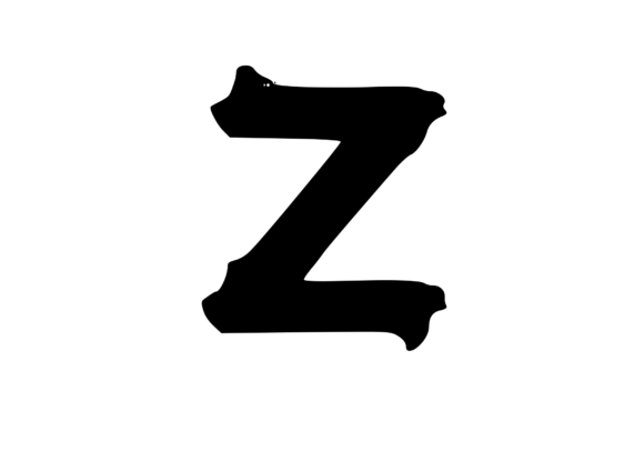 Download Monogram Melting Ice Cream Letter Z - Premium Bundle